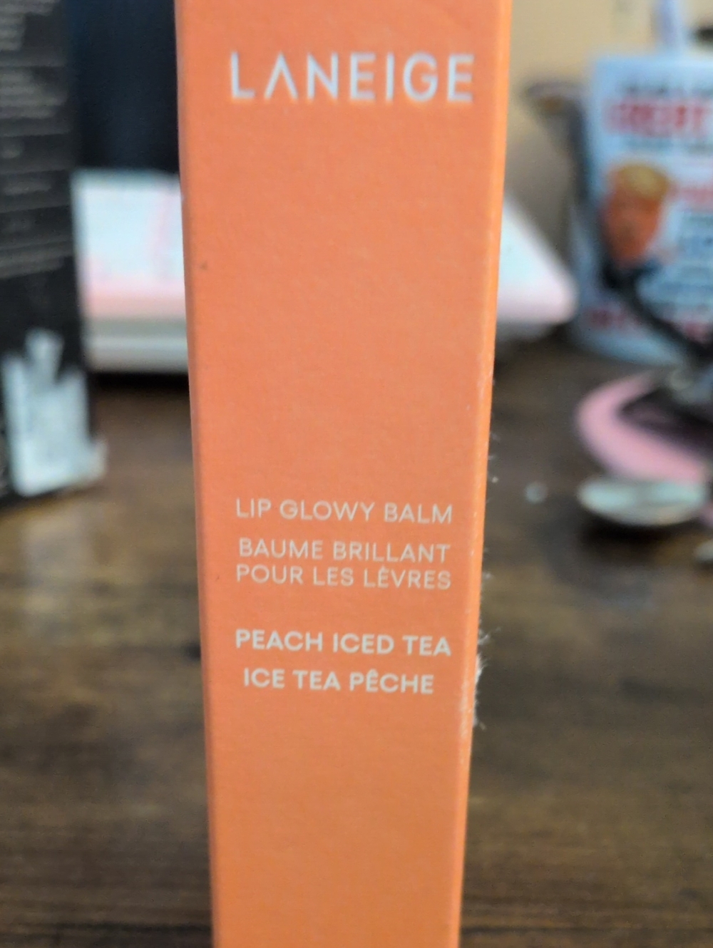LANEIGE Lip Glowy Balm - Peach Iced Tea Shade
